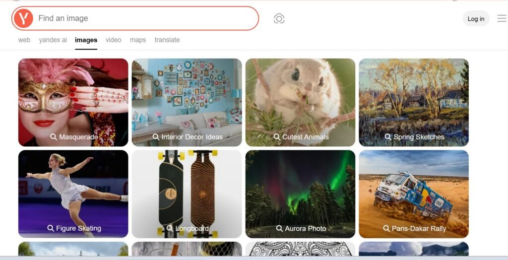 Yandex Images – best Image Search Tool