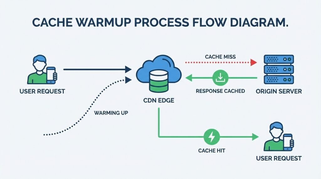 How Warmup Cache Requests Work