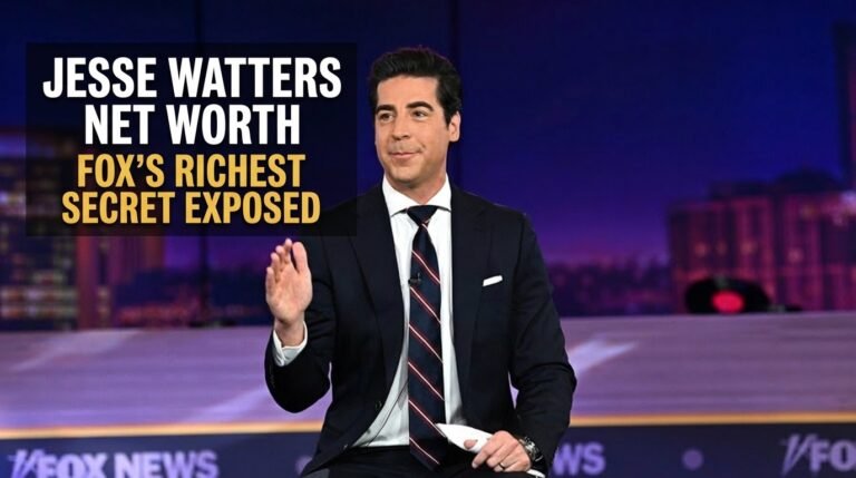 Jesse Watters Net Worth: Fox's Richest Secret Exposed